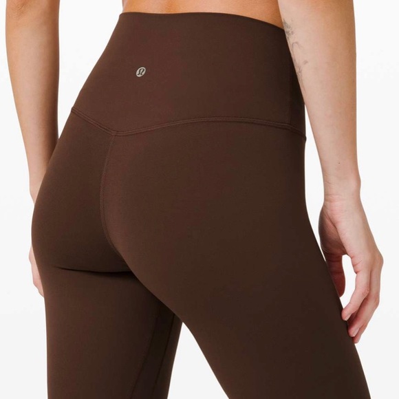 brown lululemon leggings